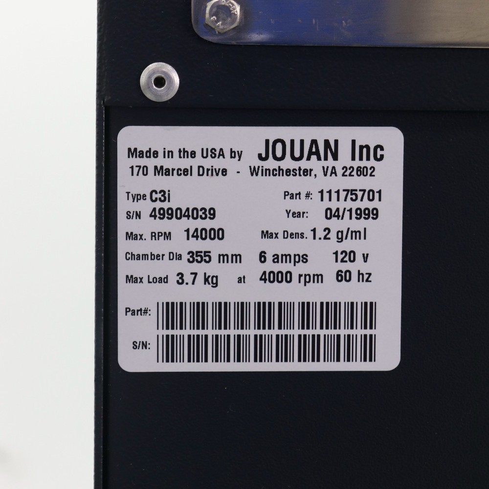Jouan C3i Multifunction Centrifuge
