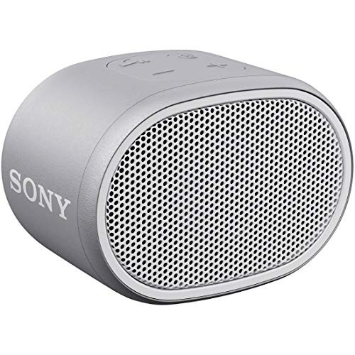 Sony Wireless Portable Speaker Waterproof Bluetooth with Microphone White