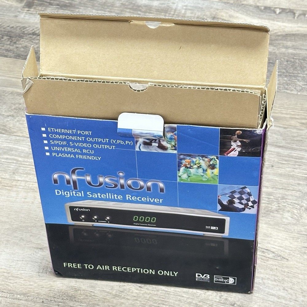 nFusion Digital Satellite Receiver - New Open Box