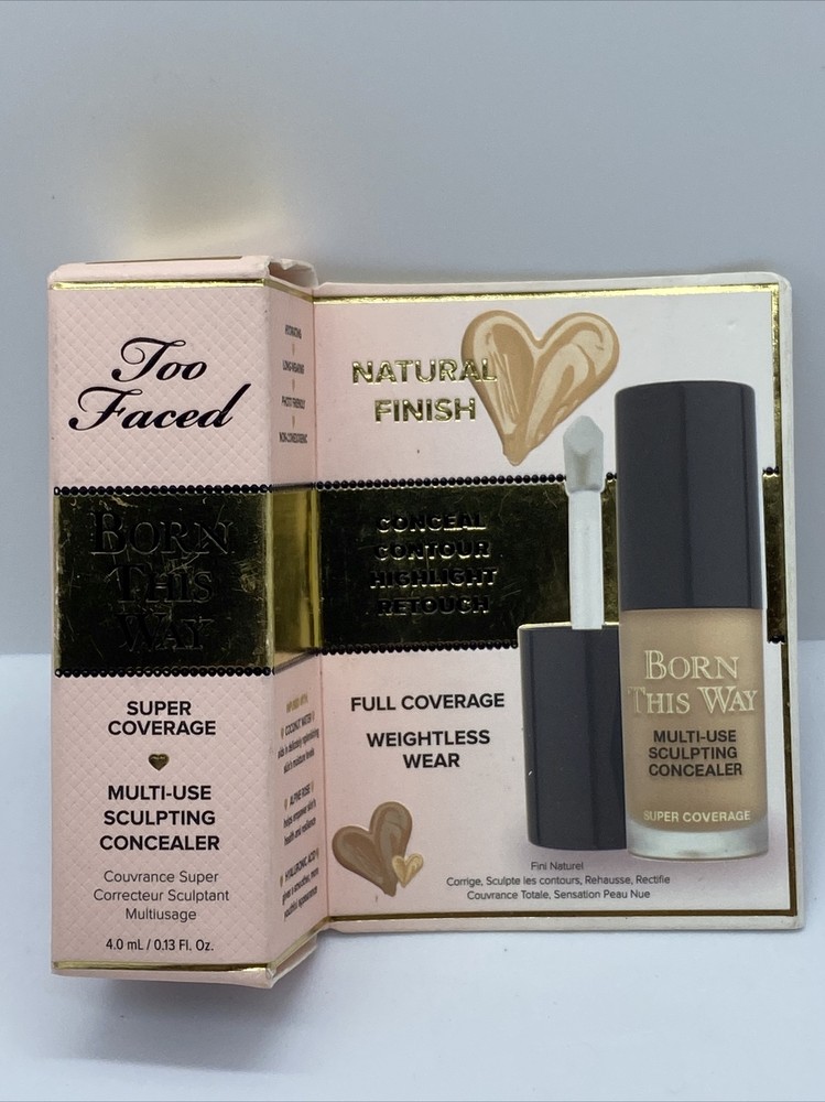 TOO FACED ~ BORN THIS WAY SUPER COVERAGE CONCEALER ~ Natural Beige~ 4.0ml