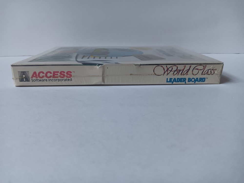 Amiga World Class Leader Board Pro Golf Simulator Computer Game Software, Sealed