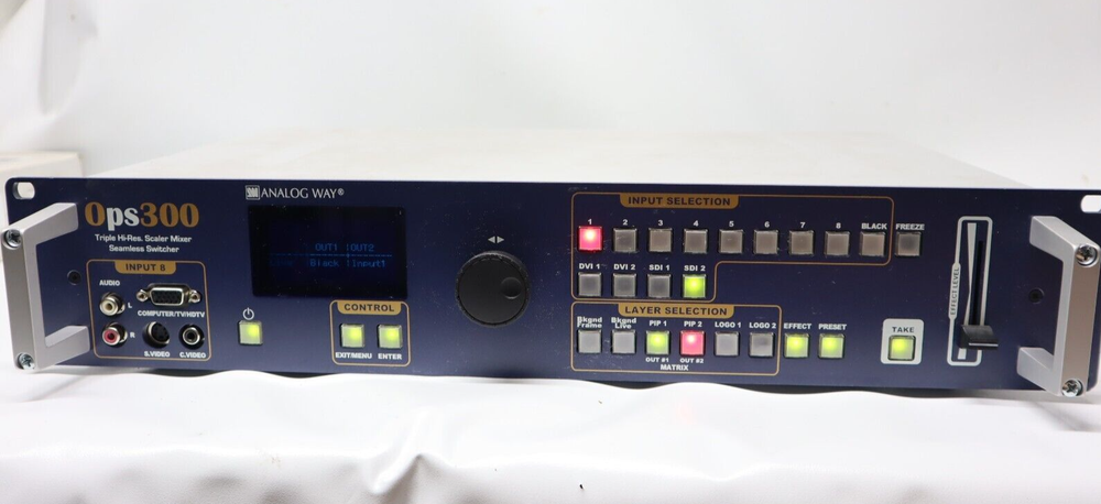 Analog Way OPS 300 Seamless Video Switcher