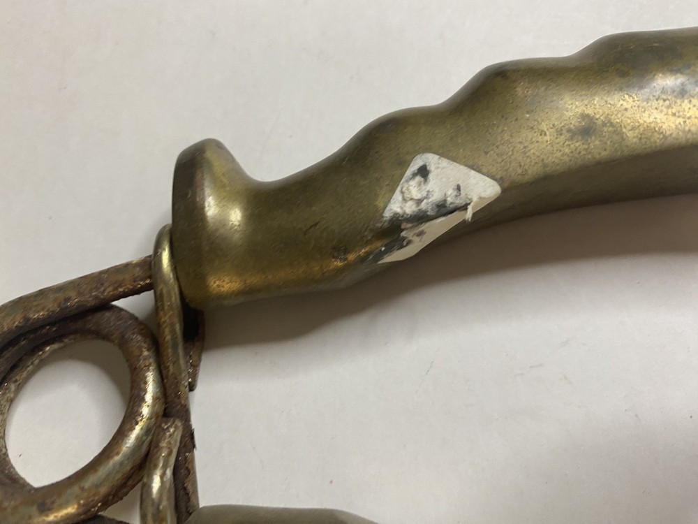 Brass Hand Grip Solid Brass Strength Exerciser