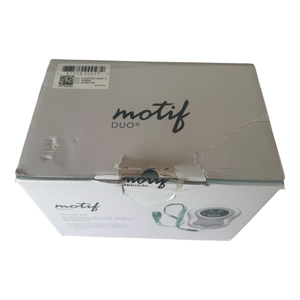 Motif Duo Double Electric Breast Pump.(New)