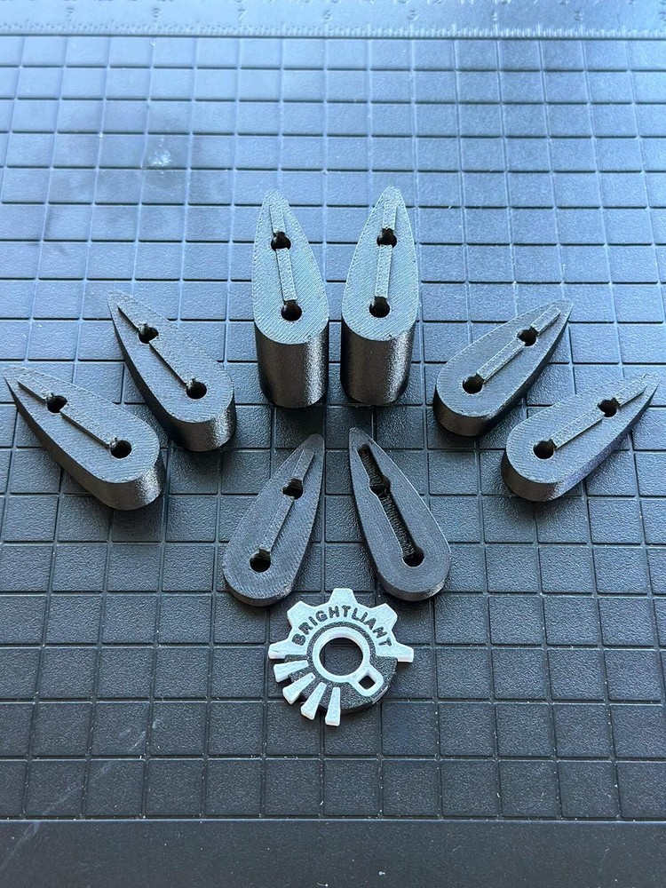 AERO SPACERS TT Total height 60mm Custom spacers