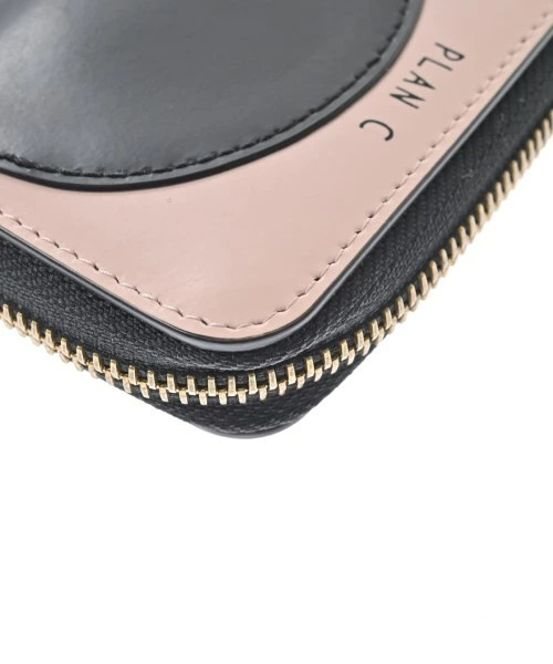 Plancy Wallet Coin Case Black Pink Secondhand