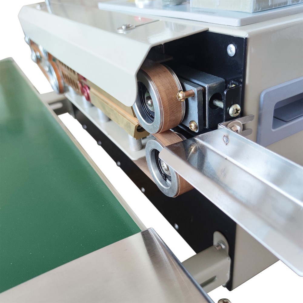 Auto Sealing Machine Continuous Plastic Poly Bag Sealer Horizontal PVC Membrane