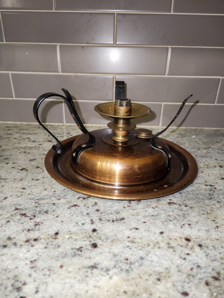 Vintage Stockli Netstal Copper Stove