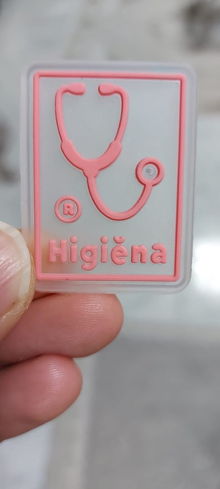 Custom Silicon Rubber Labels Durable, Flexible, & Waterproof! minimum 100 pieces