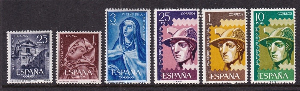 Spain Mint Stamps Sc#1105-1110 MLH