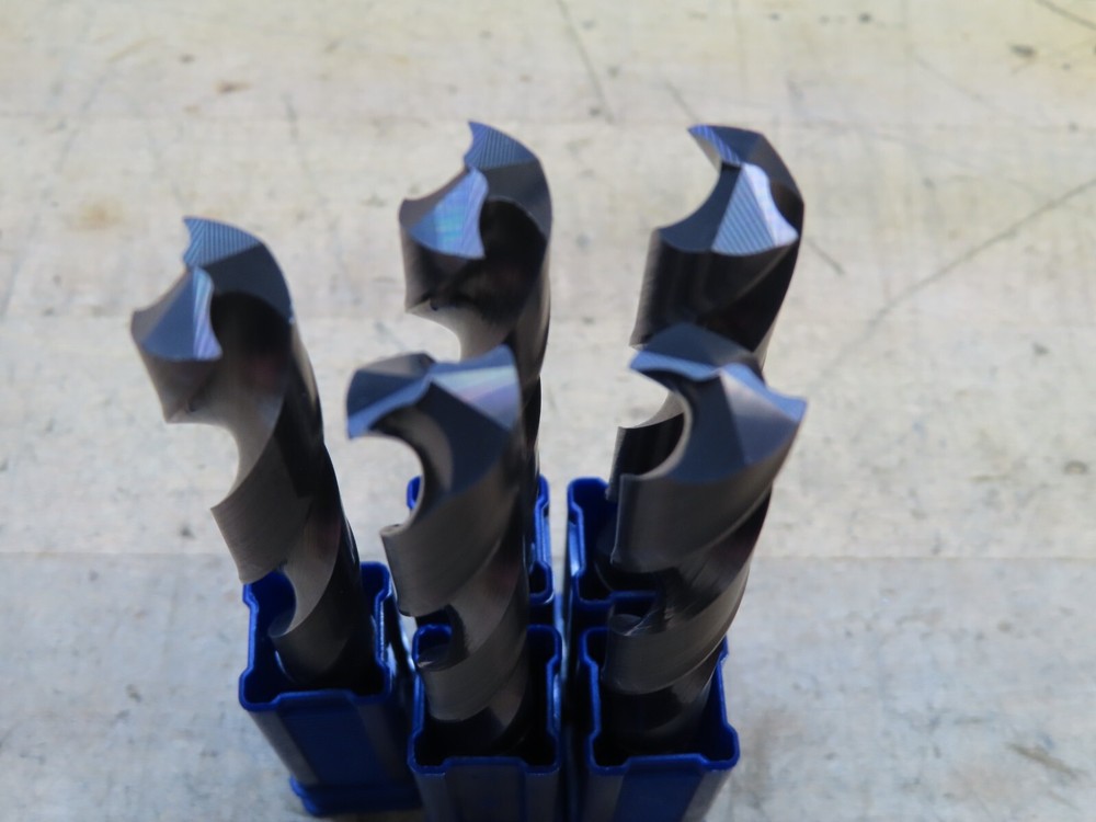 GARR 12.00mm (.4724") solid carbide drill 2fl H/P 5XD AlTiN-based