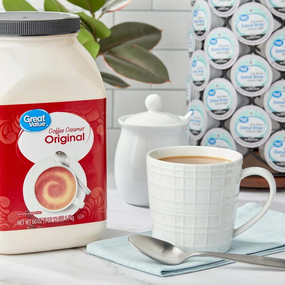 Great Value Original Value Size Coffee Creamer, 60 oz