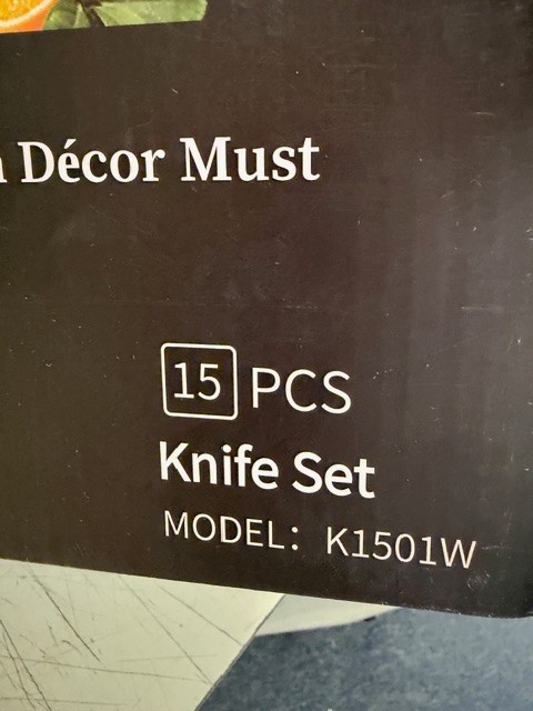 AOKEDA Kitchen Knife set Model: K1501W