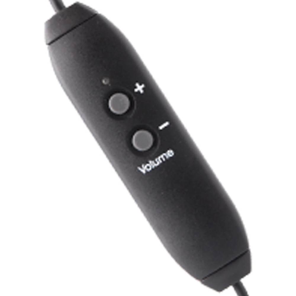 ECS Stetho Style Transcription Headset With Soft Antimicrobial Eartips
