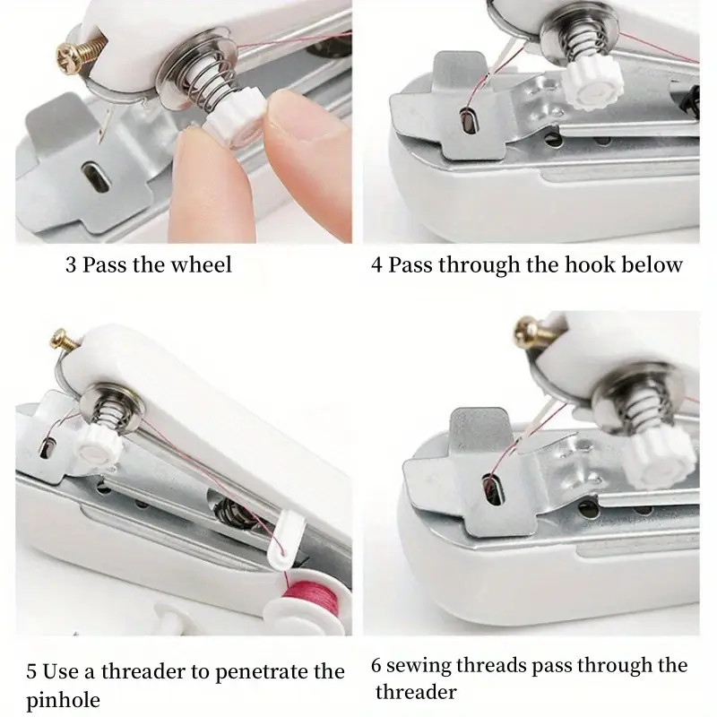 Multi-Functional Handheld Manual Sewing Machine Portable Mini Tailor Sewing Tool