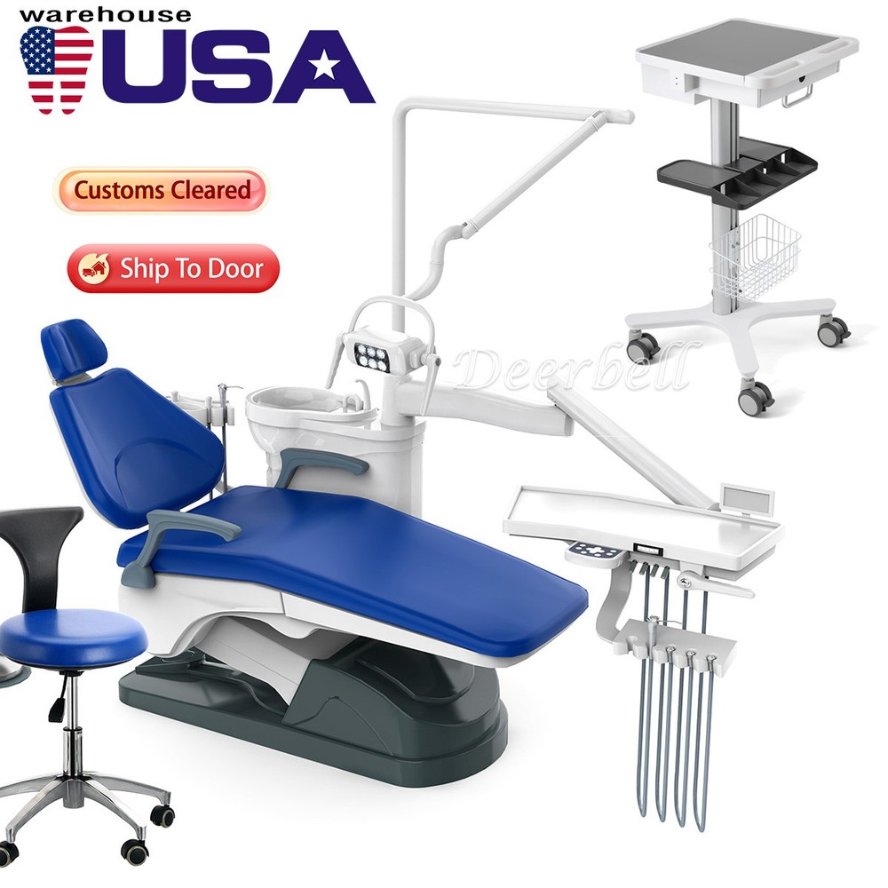 Dental Unit Chair Computer Controlled DC Motor/Multi-Function Trolley for Endo