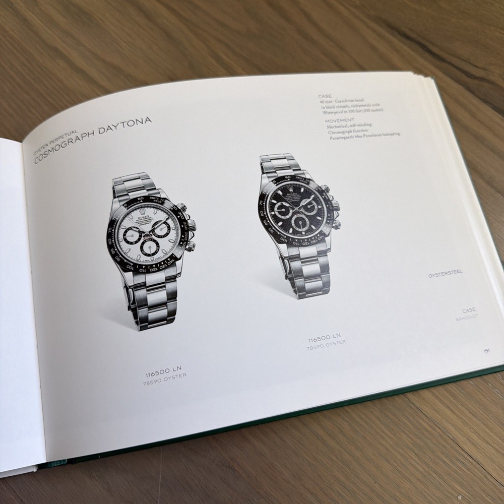 2001-2002 Rolex Brochure Book