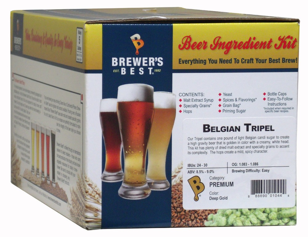 BEER KIT BELGIAN TRIPEL RICH HIGH GRAVITY MONASTERY "SUPERBIER" LDC 1044 TRIPLE