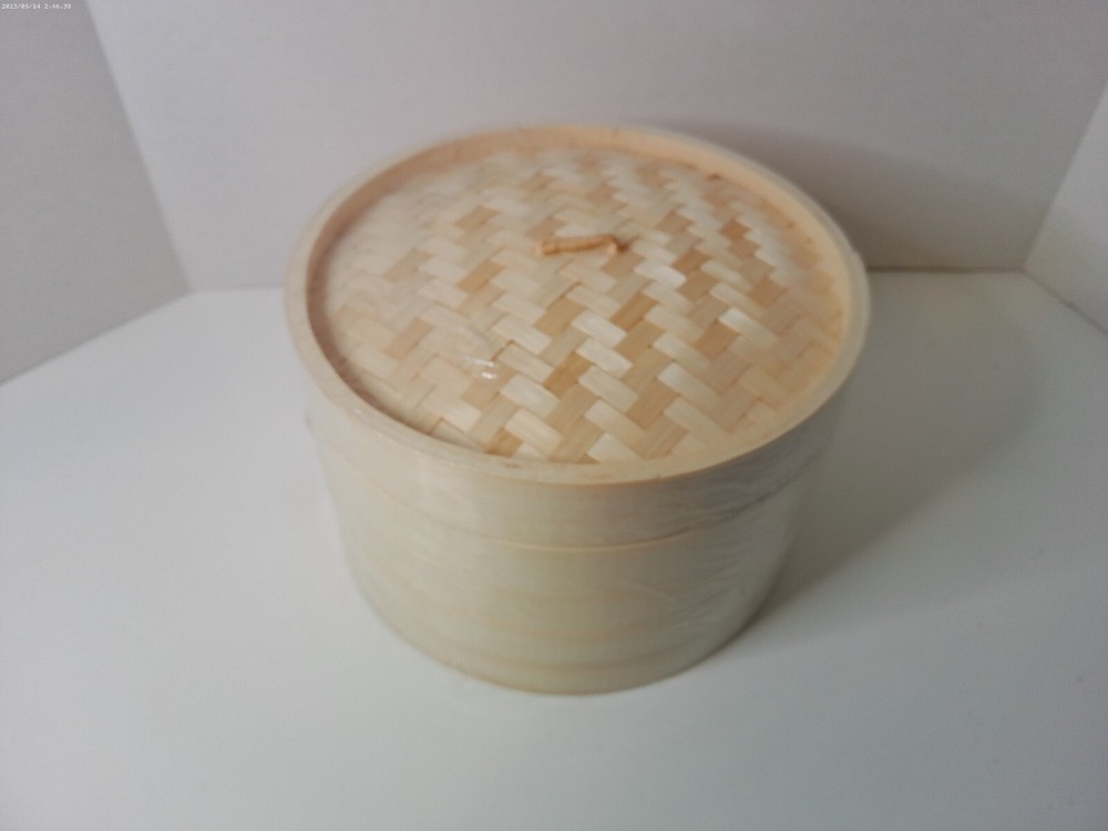3 Piece Bamboo Steamer