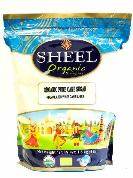 Sheel Organic Pure Cane Sugar (4 Lbs)