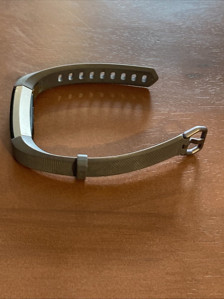 Fitbit Alta HR Activity Tracker FB408 Gray No Charger Tested Works