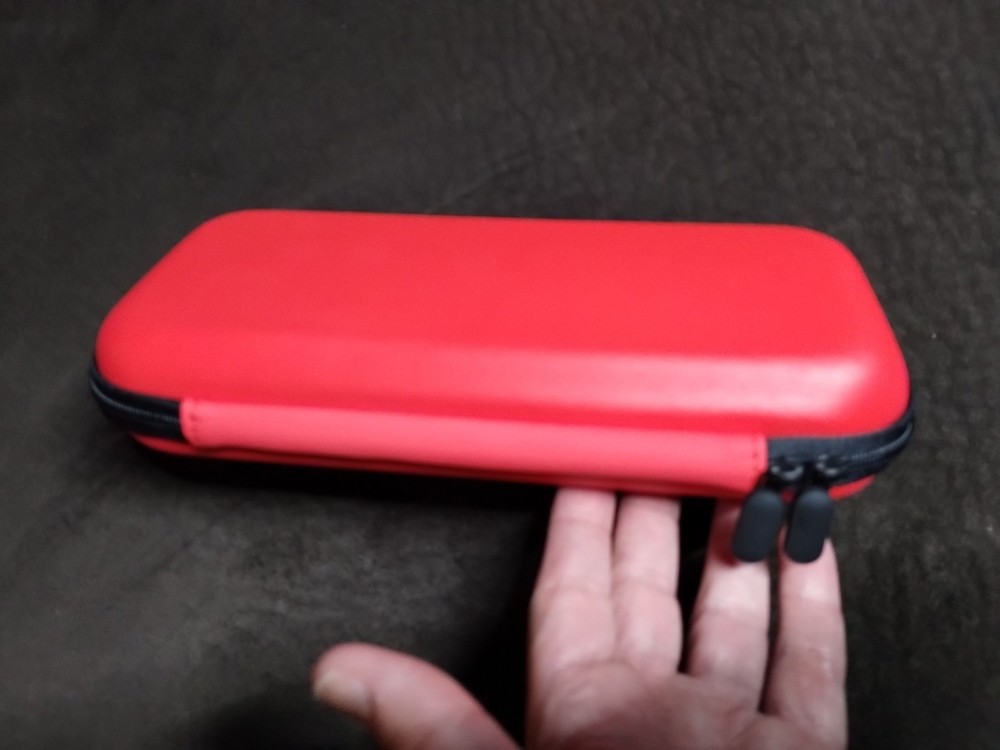 Nintendo Switch Carry Case, Amazon Basics, Red