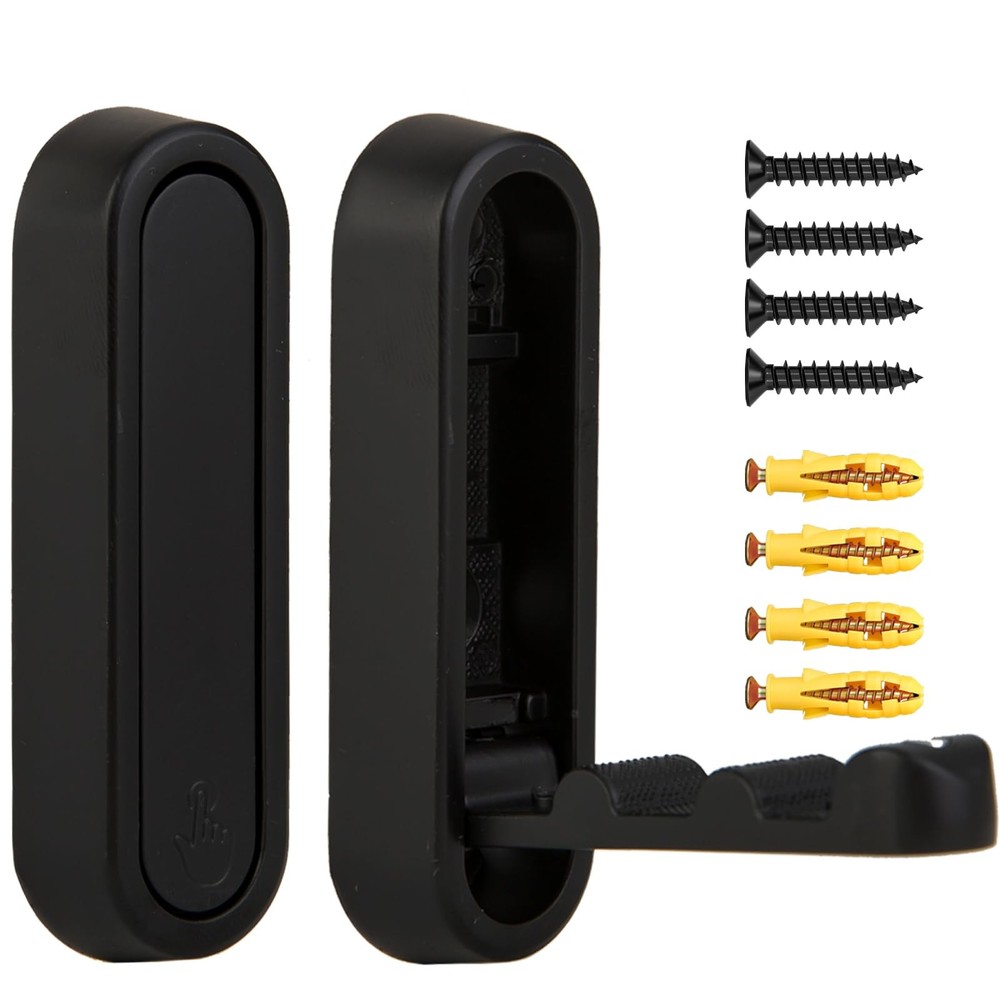 Foldable Hooks Wall Mount, Folding Coat Hooks Wall Mounted - Retractable Spac...