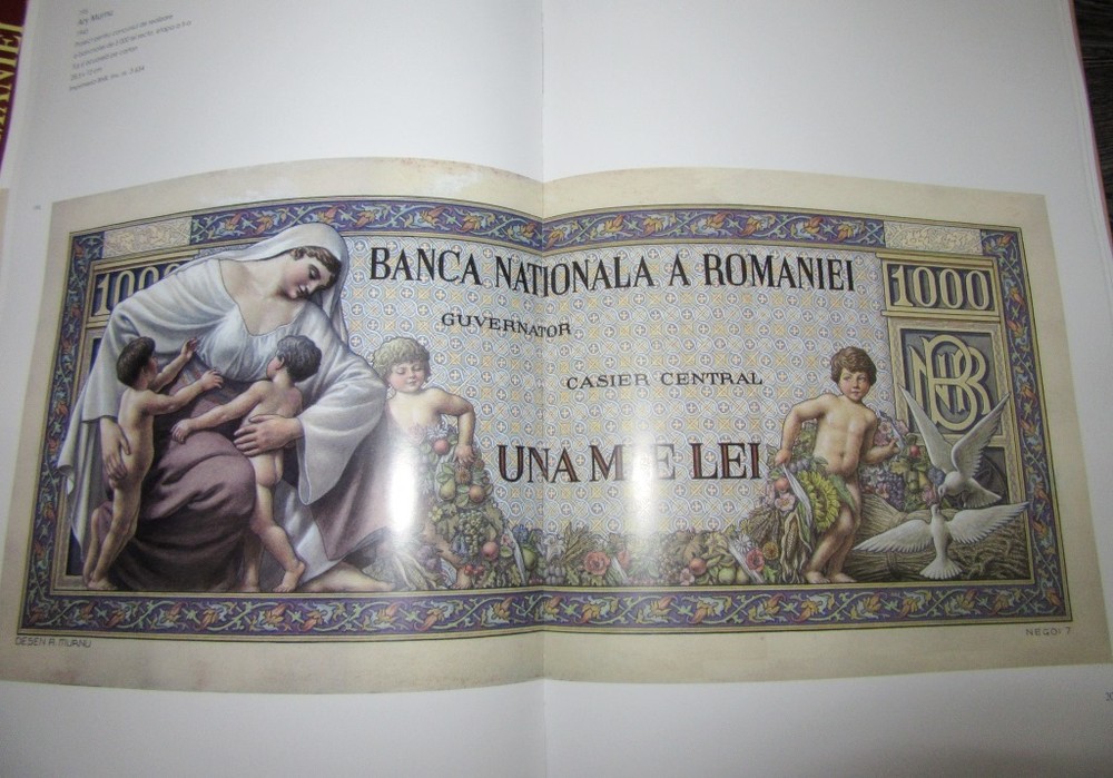 REDUCED PRICE! Romanian banknotes, trials, projects & specimens - 4 books
