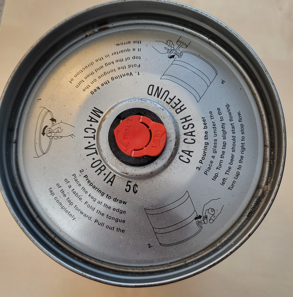 Coors Light Super Bowl XLI 2007 Mini Keg Empty 1.3 Gallons