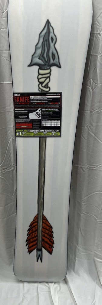 Lib Tech Ejack Knife Men's All-Mountain Snowboard 159cm NEW