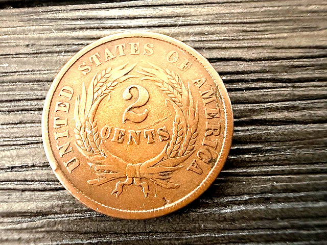 1864 Two Cent Coin