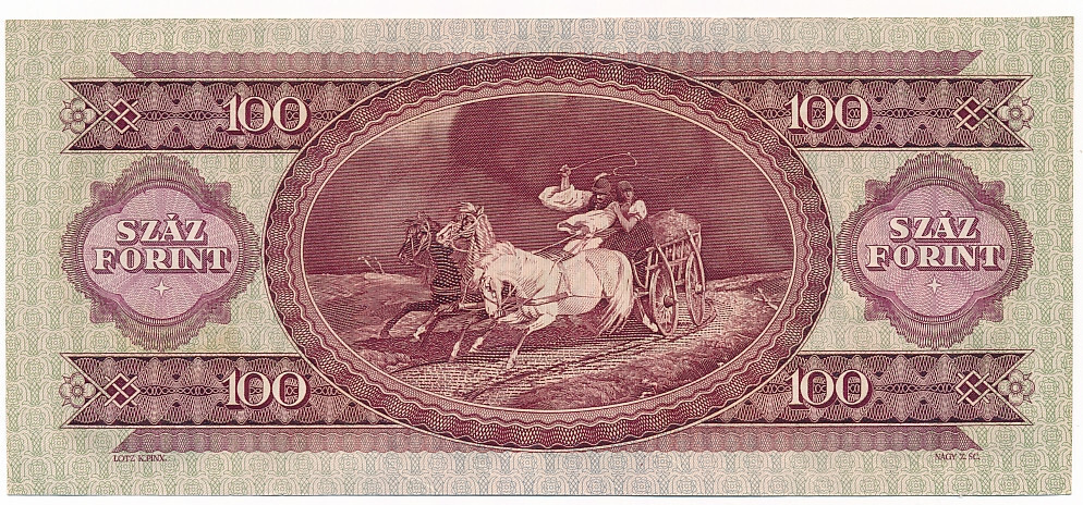 Hungary 100 forint 1949 UNC