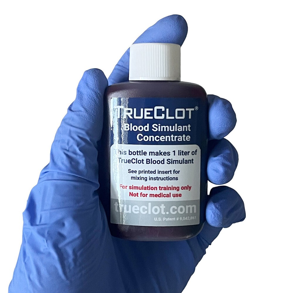 TrueClot® Blood Simulant Concentrate, Liter (4 pack)