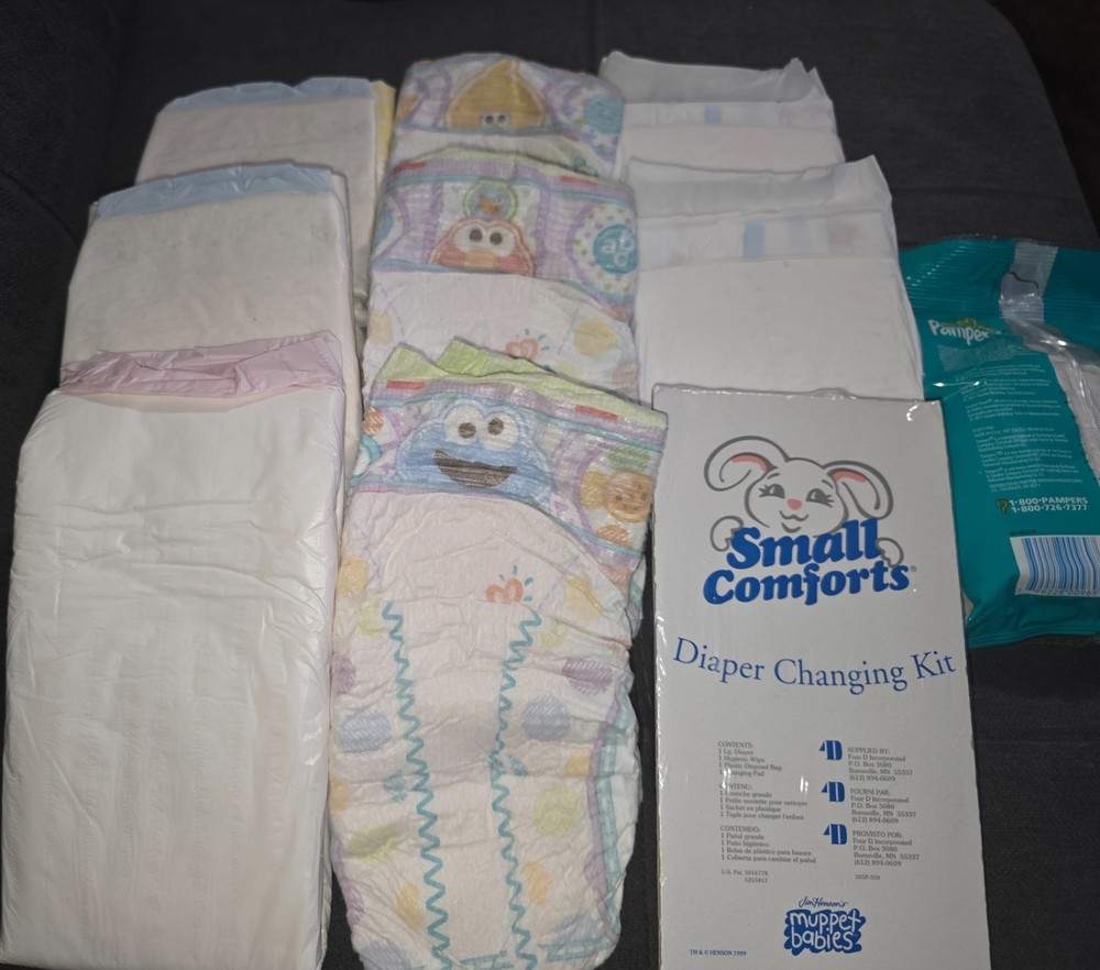 Vintage Baby Diapers