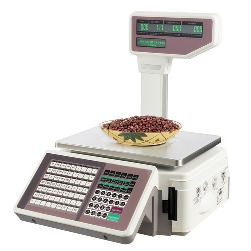 Electronic Weight Scale With Thermal Label Printer Digital Price Computing Scale