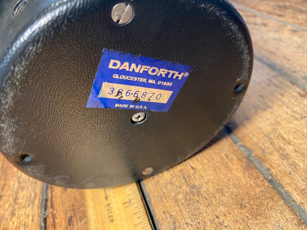Lightly Used Danforth Constellation Dash Mount Compass 4" Card