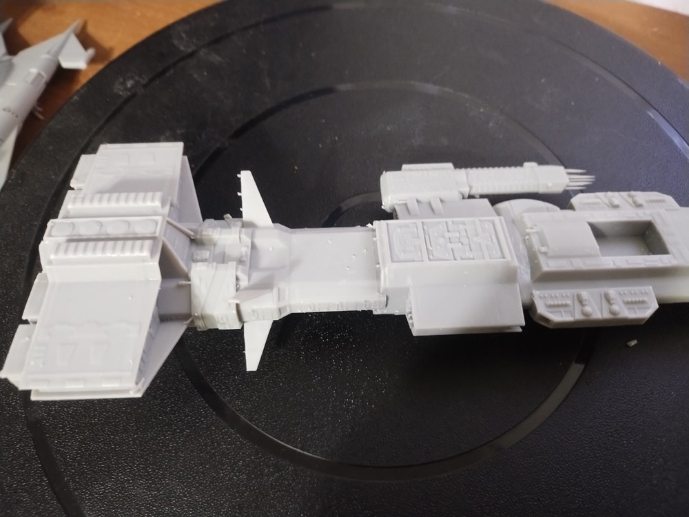 Stargate Aurora Class 3d Resin Print.