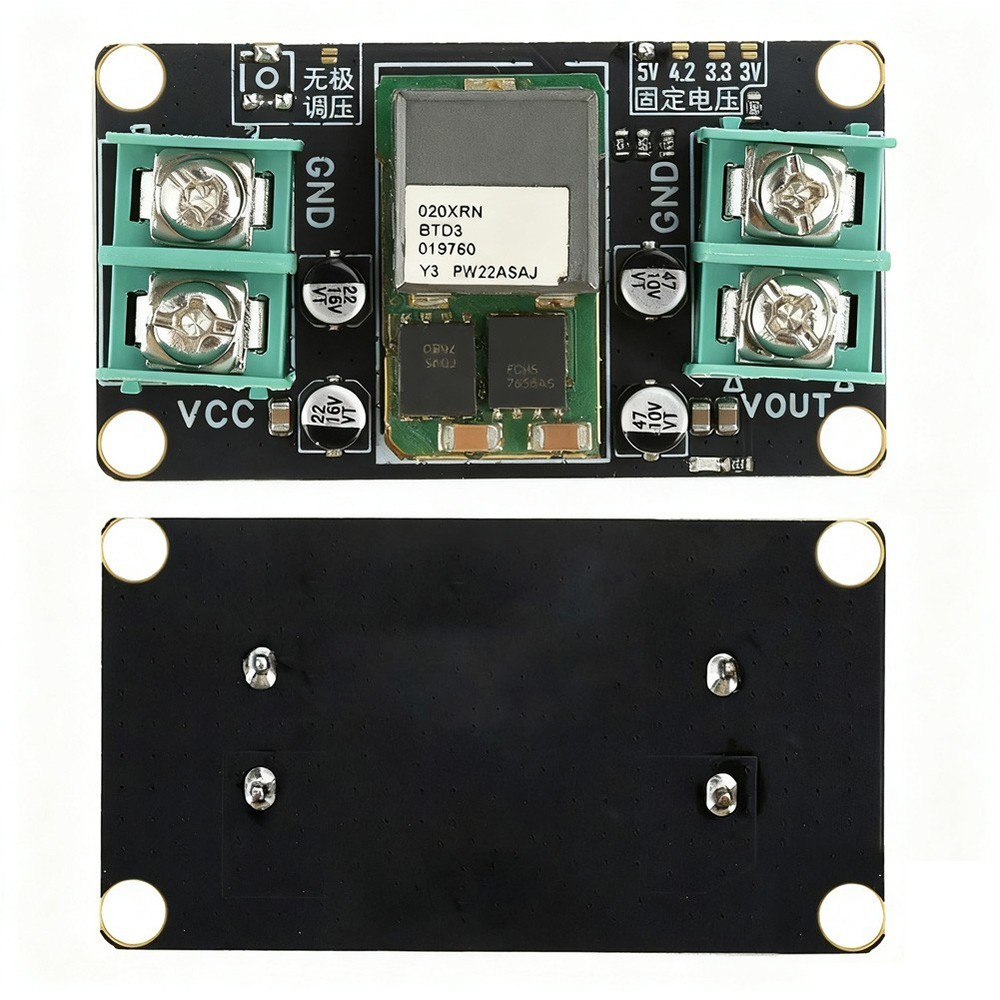 Voltage Adjustment Module 20A DC Stepdown for Car and Electronics 1pcs