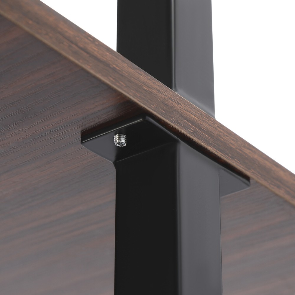 Wall-Mounted Desk with 3-Tier Storage – Space-Saving Design