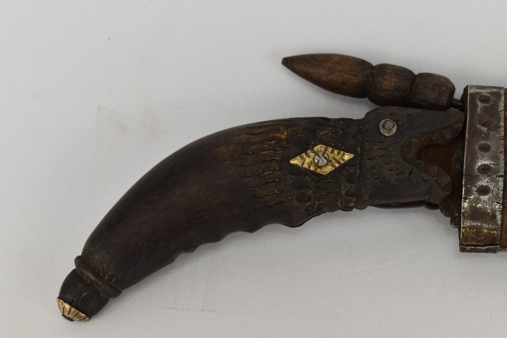 Antique Handmade Dragon Dagger Asian?