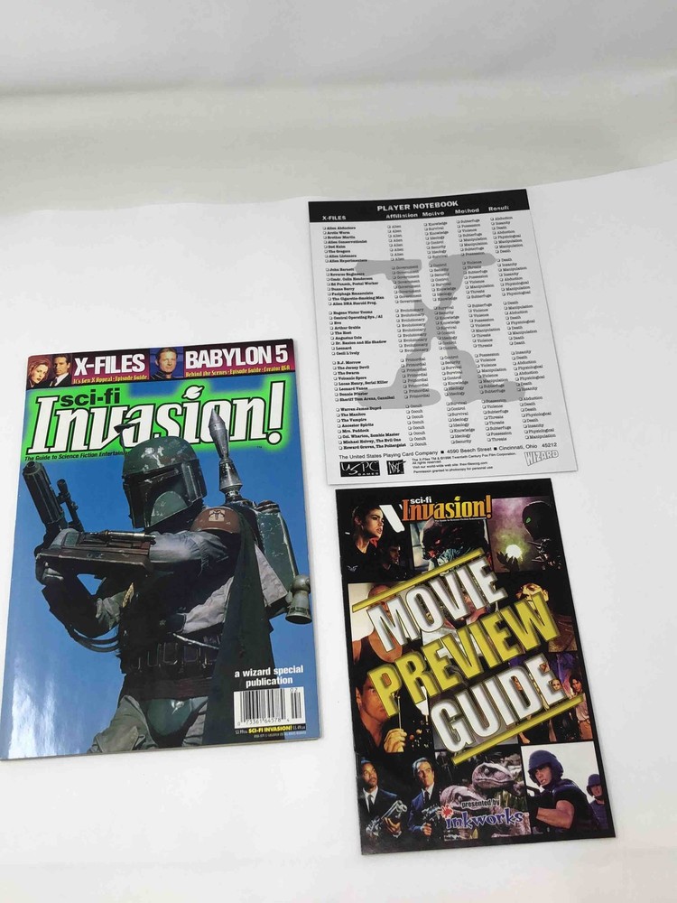 Wizard Sci-fi Invasion Summer \'97 Magazine