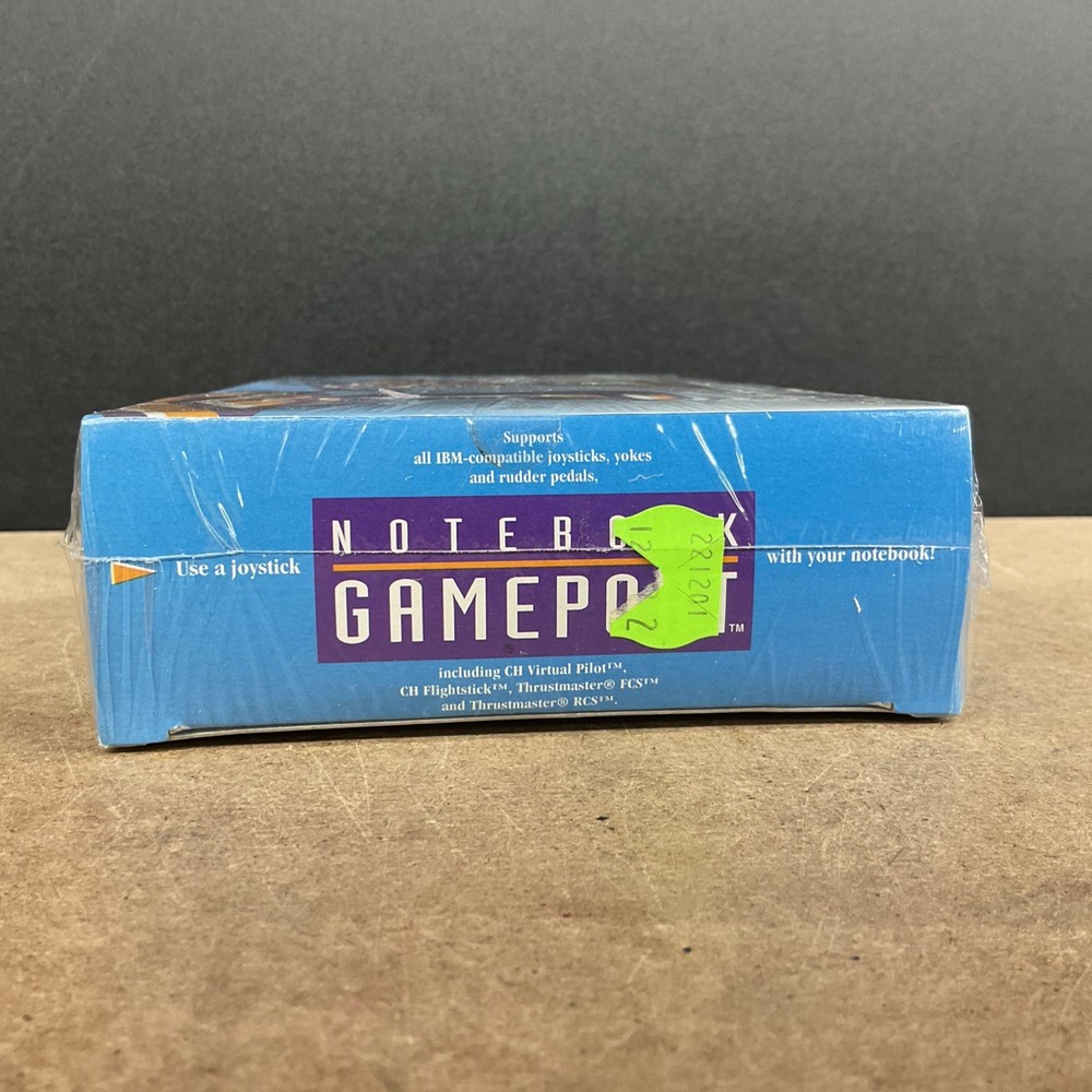 Notebook Gameport The Notebook Joystick Connection & Installation Disk - Sealed