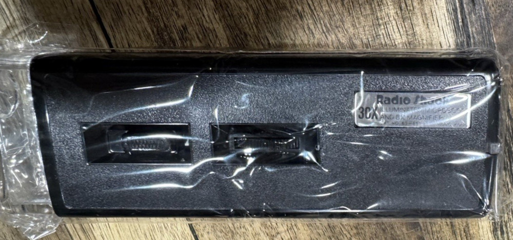 Radio Shack Microscope NIP 30X Illumination