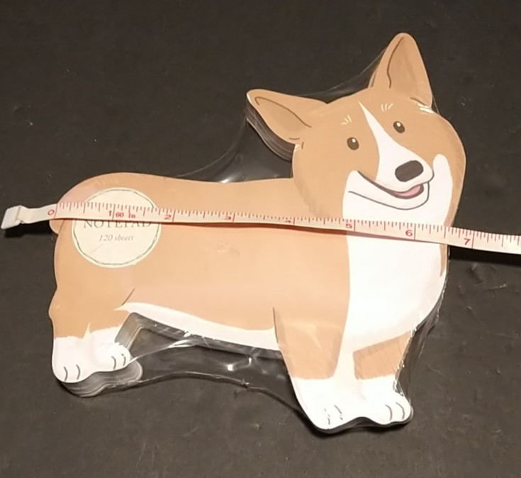 Corgi Shaped Notepad Molly & Rex New in Package