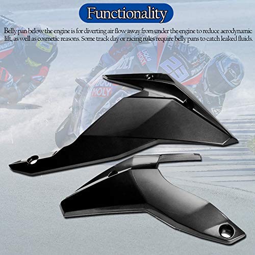 Motorcycle ABS Belly Pan Bellypan Lower Engine Guard Protection Spoiler