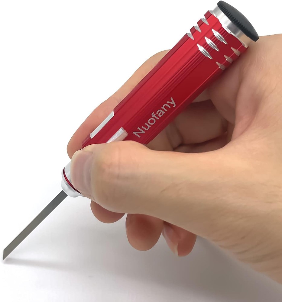 Model Scriber Tool – 7 Blades 0.1‑2.0mm Resin Line Hobby Chisel Kit