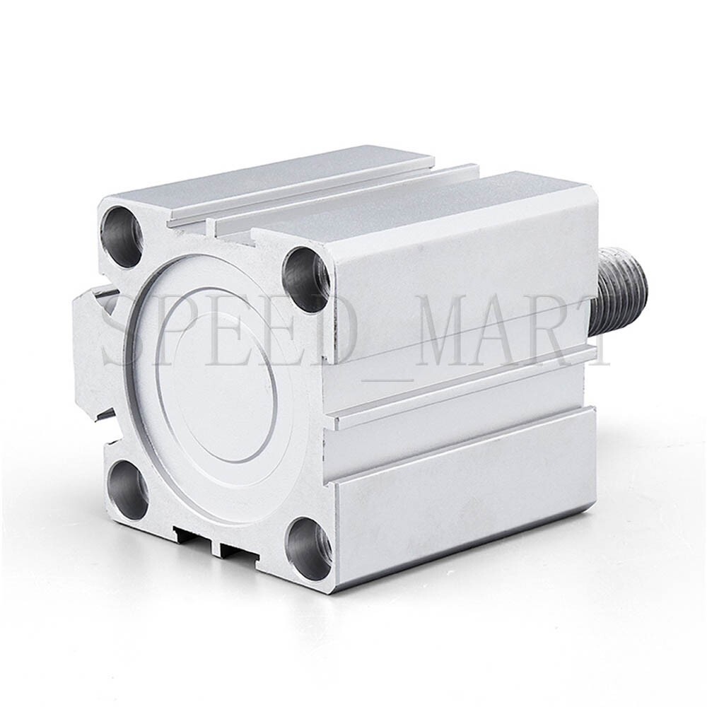 SDA80X20-B Thin Small Pneumatic Air Cylinder 20mm Stroke Rod Acting Push Pull