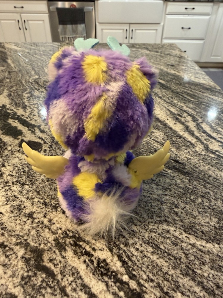 Hatchimal Spin Master Purple/Yellow Tested Works