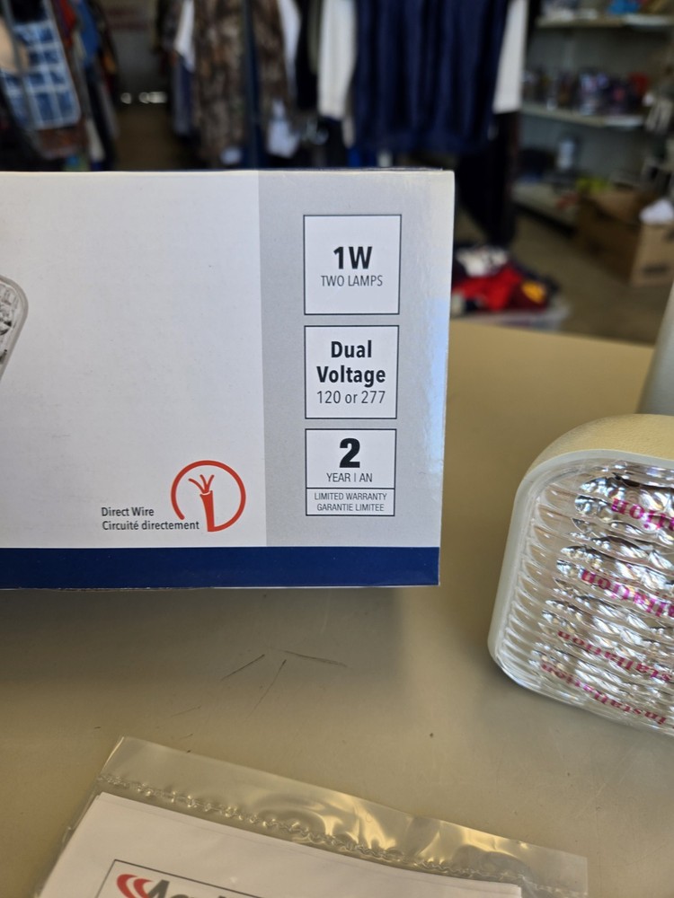 Lithonia Lighting Contractor Select EU2C 120/277 Volt LED White Emergency Light