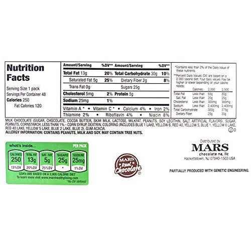 M&M's, Expect More Peanut, 1.74 oz, 48-count